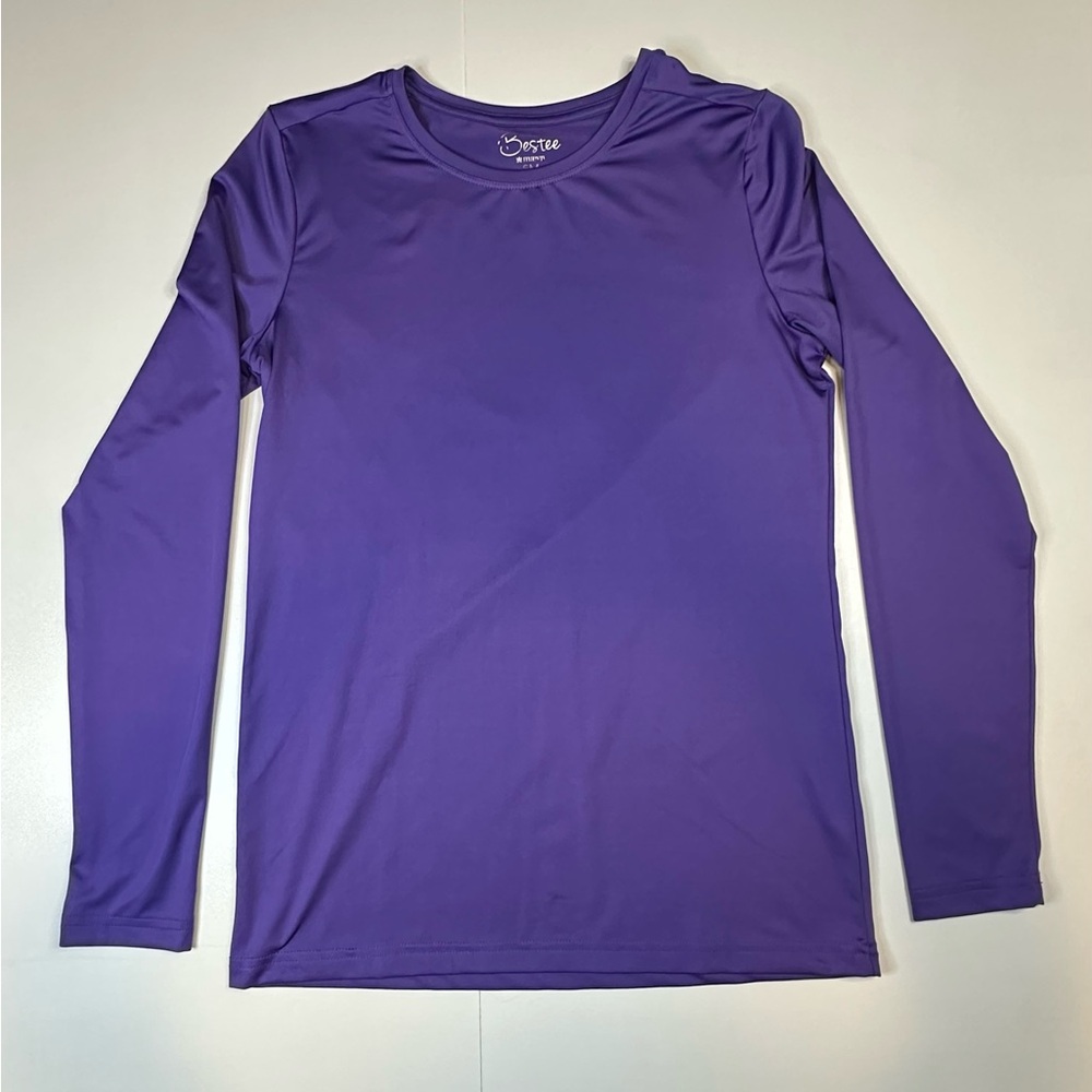 Bestee by Maevn‎ Purple Underscrub Long Sleeve Tshirt Women's Small